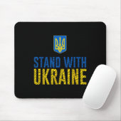Steht mit der Ukraine - Ukrainische Stärke Mousepad (Mit Mouse)