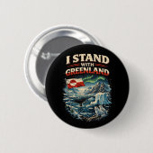 Steht mit Grönland Button (Vorne & Hinten)