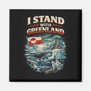 Steht mit Grönland Magnet