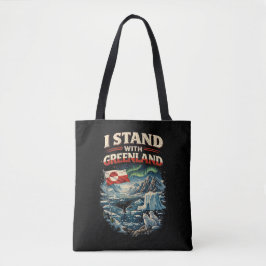 Steht mit Grönland Tasche