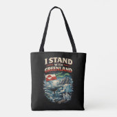 Steht mit Grönland Tasche (Rückseite)