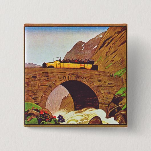 Steiermark Grünes Herz Österreichs Button (Vorderseite)