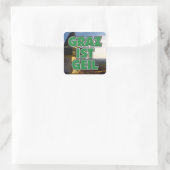 Steiermark Österreich Graz ist geil Quadratischer Aufkleber (Tasche)