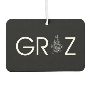 Steiermark Österreich Uhrturm Graz Autolufterfrischer
