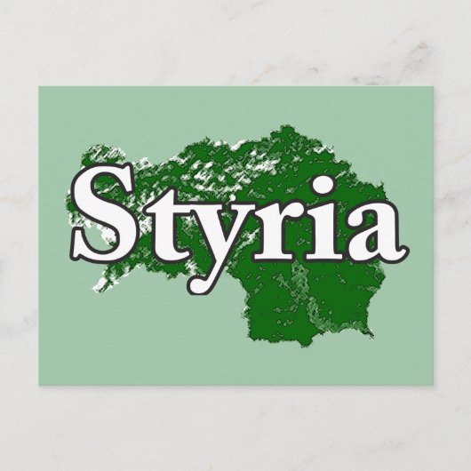 Steiermark Postkarte (Vorderseite)