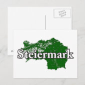 Steiermark Postkarte (Vorne/Hinten)
