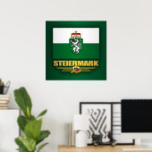 Steiermark (Steiermark Poster (Heimbüro)