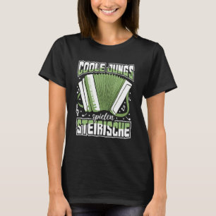 Steiermark Ziachorgl Steiermark Harmonica Instrume T-Shirt