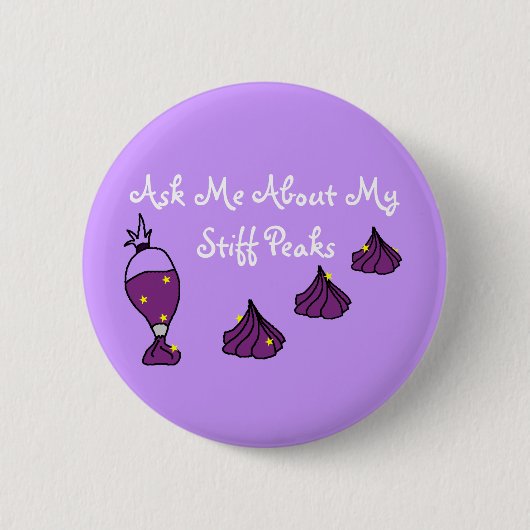 Steife Spitzen auf festem Knopf Button (Vorderseite)