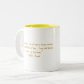 Steigen das Vampirs-Schicksals-Reihen-Buch 4 auf Zweifarbige Tasse (Vorderseite Links)