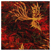 Steigen des Phoenix-Gewebes Stoff (Nahaufnahme)
