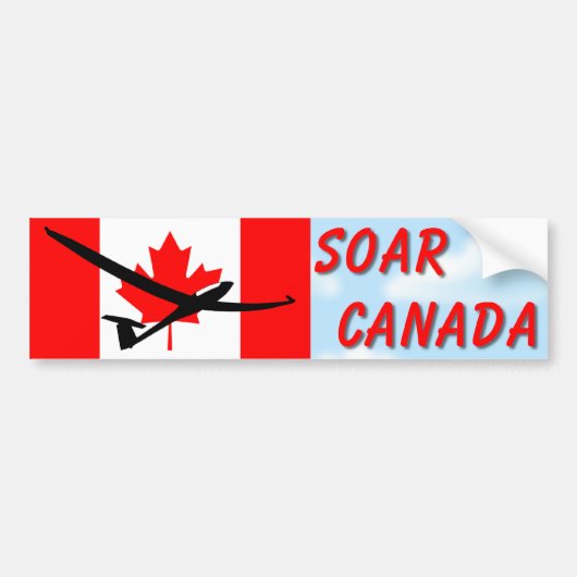 Steigen Kanada an Autoaufkleber (Vorne)