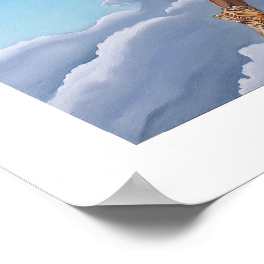 steigen poster (Ecke)