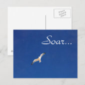 steigen postkarte (Vorne/Hinten)