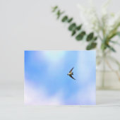 steigen postkarte (Stehend Vorderseite)