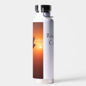 Steigen. Shine. Erobern. Trinkflasche (Links)