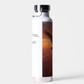 Steigen. Shine. Erobern. Trinkflasche (Rechts)