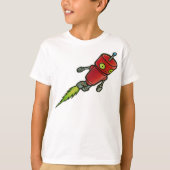 Steigen Sie auf! Rocket drei T-Shirt (Vorderseite)