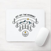 Steigen Sie aus dem Internet 3 Mousepad (Mit Mouse)