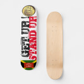 STEIGEN SIE DIE Skateboard AUF. (Vorderseite)