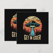 Steigen Sie ein Einladung (Vorne/Hinten)