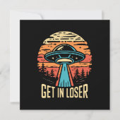 Steigen Sie ein Einladung (Vorderseite)