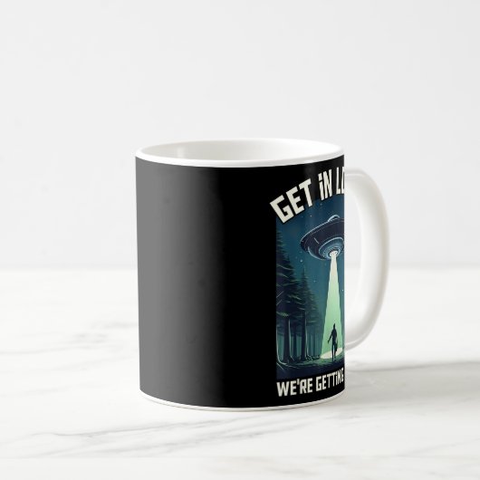 Steigen Sie ein in Loser, wurden Tacos - lustige A Kaffeetasse (VorderseiteRechts)