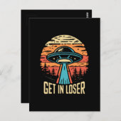 Steigen Sie ein Postkarte (Vorne/Hinten)