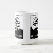 Steigen Sie ein...Wir machen Hintern-Stuff - Funny Kaffeetasse (Mittel)