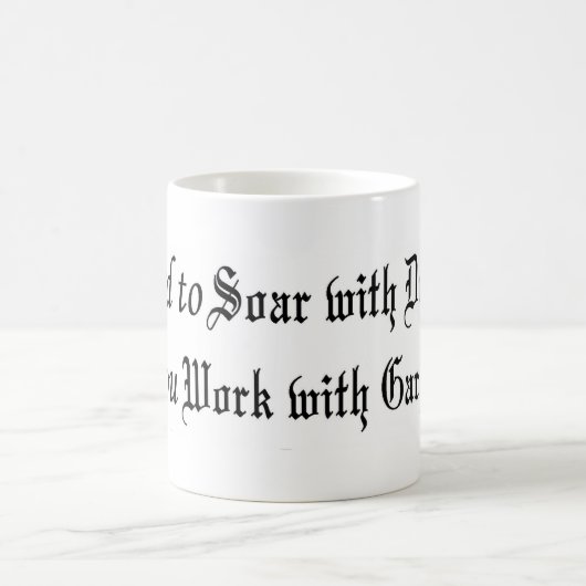 steigen Sie mit Drachen an Kaffeetasse (Mittel)