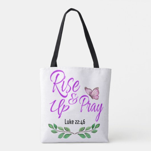 Steigen Sie oben u. beten Sie Tasche (Rückseite)