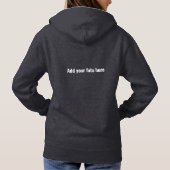 Steigen Sie über der normalen Embrase Ihrer Größe Hoodie (Rückseite)