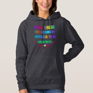 Steigen Sie über der normalen Embrase Ihrer Größe  Hoodie