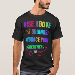 Steigen Sie über der normalen Embrase Ihrer Größe  T-Shirt