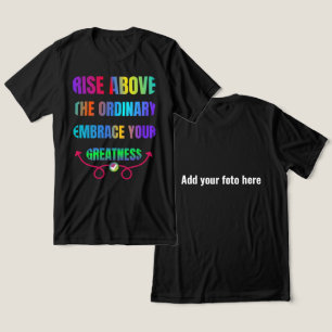 Steigen Sie über der normalen Embrase Ihrer Größe Tri-Blend Shirt