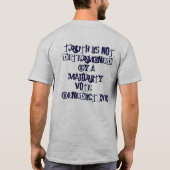 Steigen Sie und gehen Sie! Fall-Rückzug T-Shirt (Rückseite)