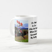 Steigen Sie wie Eagle an Kaffeetasse (Vorderseite Links)