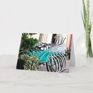 steigen Sie zurück in das Fahrrad ein Karte