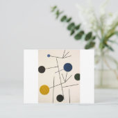 Steigend, fallend, Flug von Sophie Taeuber-Arp Postkarte (Stehend Vorderseite)