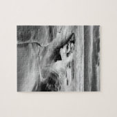 Steigende Flut am Strand Puzzle (Horizontal)