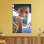 Steigende Gewichte Leinwanddruck (Insitu (Wohnzimmer))