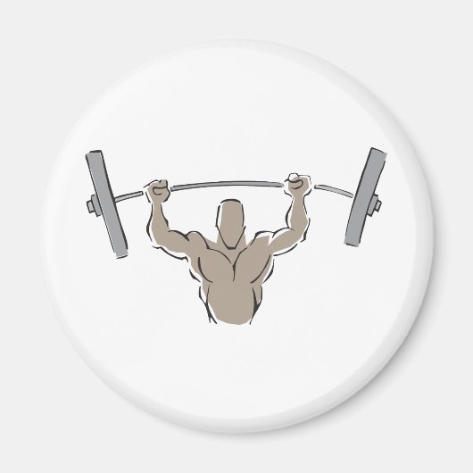 Steigende Gewichte Magnet (Vorne)