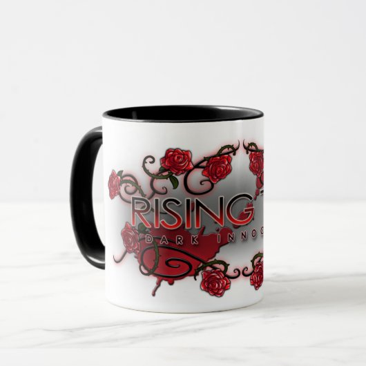 Steigende Gezeiten-Wecker-Tasse Tasse (Vorderseite Links)