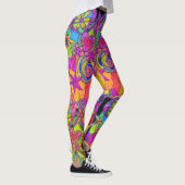 Steigende Herz-Leggings durch Leslie Clair Bures Leggings (Rechts)