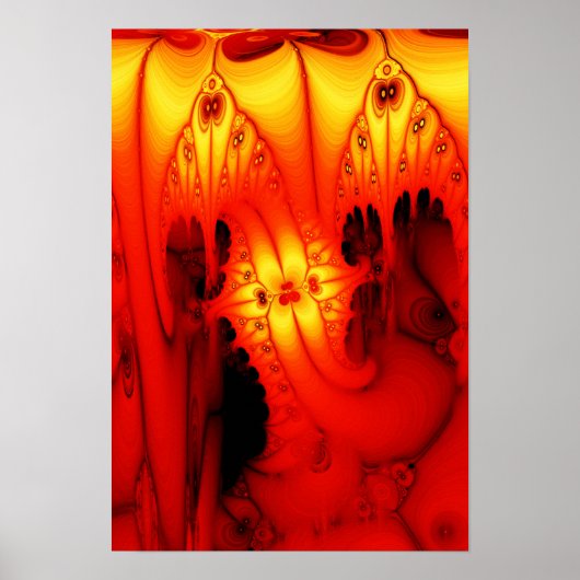 steigende Hitze Poster (Vorne)