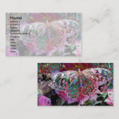 Steigende Hoffnung Schmetterling! Visitenkarte (Vorne/Hinten)