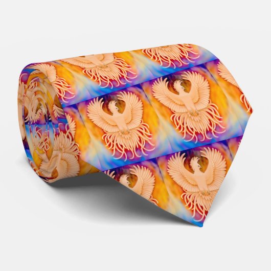 Steigende Krawatte Phoenix (Gerollt)