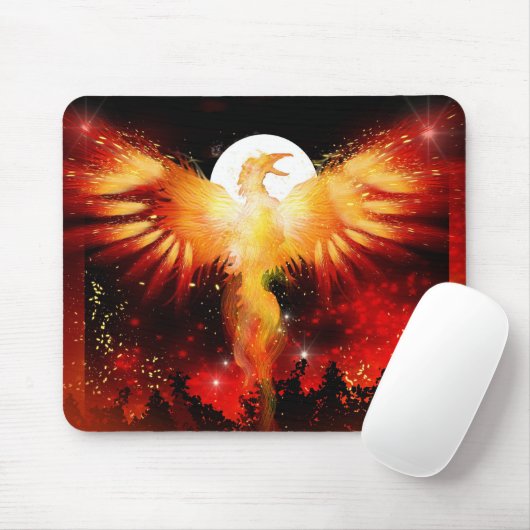 Steigende Mausunterlage Phoenix Mousepad (Mit Mouse)