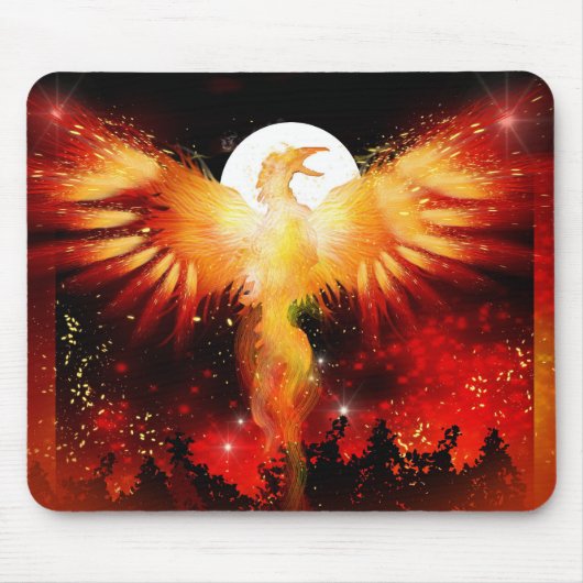 Steigende Mausunterlage Phoenix Mousepad (Vorne)