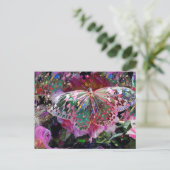 Steigende Morgengraumkarte Postkarte (Stehend Vorderseite)